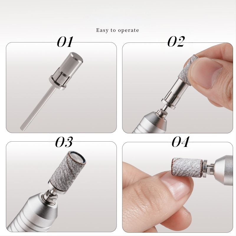 aukštos kokybės vinis šlifuoti žiedą volframo plieno veleno šlifavimo galvute didelis šlifuoti žiedas velenas vinis veleno šerdies šlifavimas poliravimas švitrinio popieriaus žiedas guolis