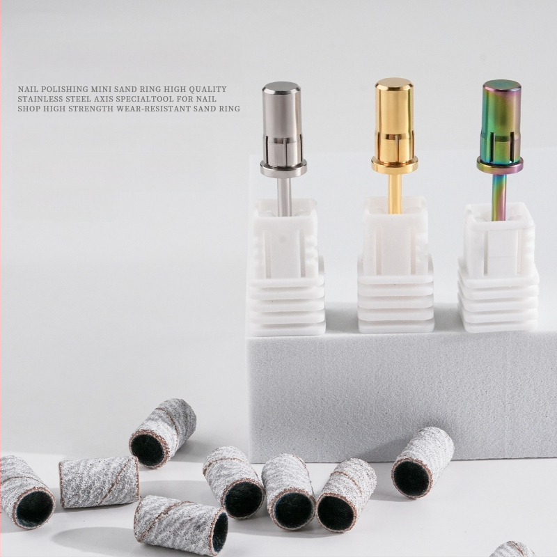 aukštos kokybės vinis šlifuoti žiedą volframo plieno veleno šlifavimo galvute didelis šlifuoti žiedas velenas vinis veleno šerdies šlifavimas poliravimas švitrinio popieriaus žiedas guolis