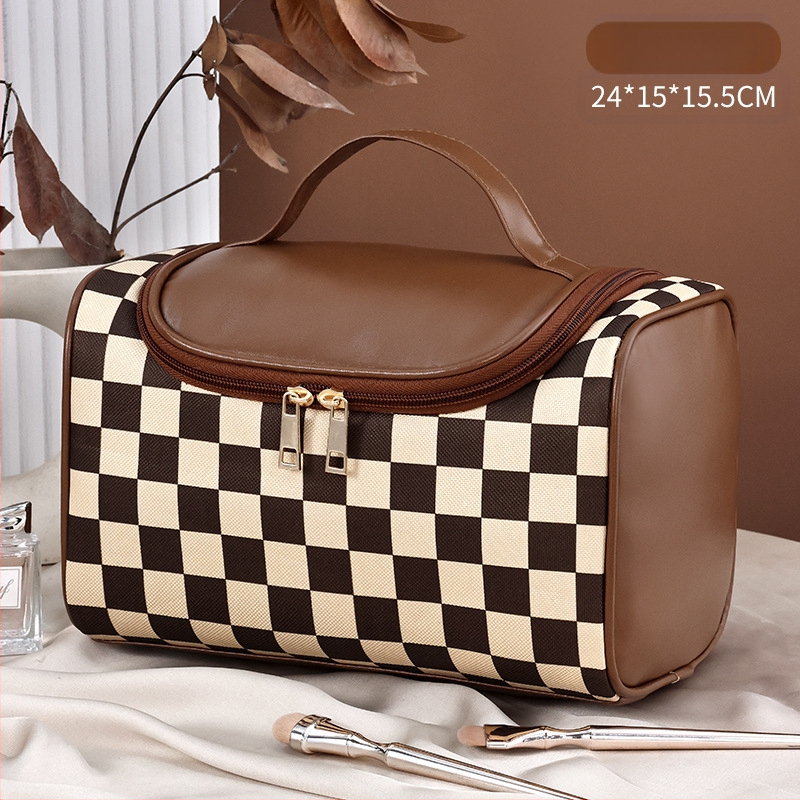 Чанта за съхранение на Maillard, дамска, с голям капацитет, преносима, стилна, с висока стойност за красотата, нова чанта за съхранение на козметика за пътуване