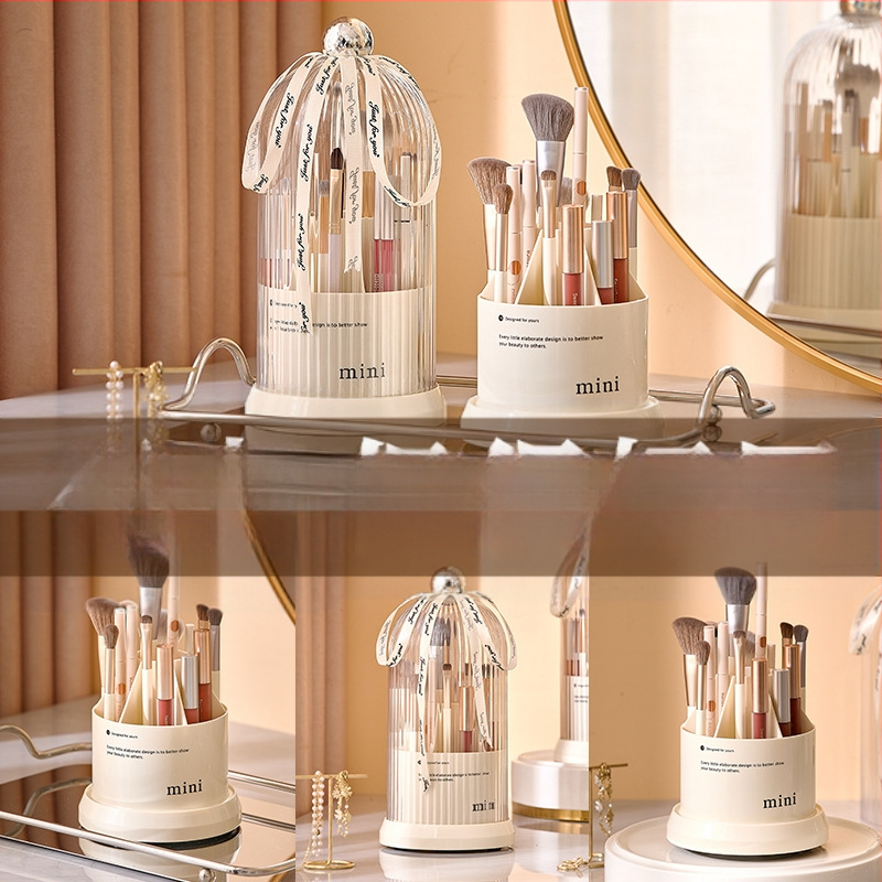 Pöörlev kosmeetikatoodete hoiukarp, mitmekihiline kulmupliiatsi hoiusilinder, lauaarvuti tualettlaud, pliiatsihoidja, huulepulk, mitmesuguste esemete hoiuriiul