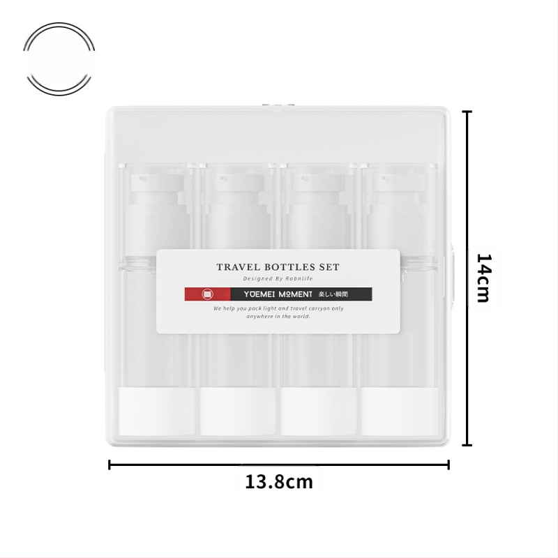 Vakuuminis butelis, kelioninis rinkinys, laikymo dėžutė, kosmetika, subbutelis, tonerio purškimo butelis, presuojamas losjono butelis, nešiojamas