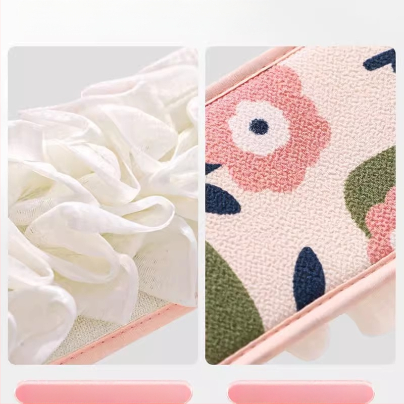 Кърпа за гръб с лента за двойно приложение, мощен препарат за премахване на петна за възрастни, нова лента за гръб с цвете за баня за мъже и жени