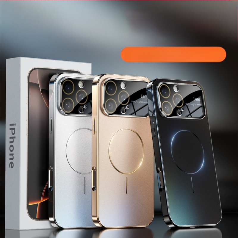 Sobib Iphone 16Promaxile. Suure aknaga magnetiline telefoniümbris. Härmas Ag nahatunnetus. Muutub koheselt Apple 17 kaitseümbriseks.