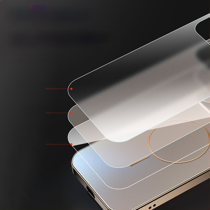 Подходящ за Iphone16, Promax, магнитен калъф за телефон с голям прозорец, матираната кожа Ag, моментално се превръща в защитен калъф за Apple 17.