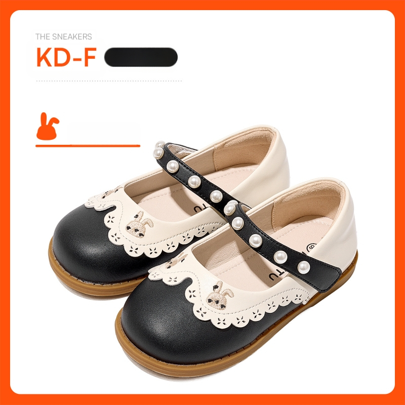 Carter Rabbit 2024. gada jaunās rudens Britu akadēmijas stila mazās ādas kurpes Mary Jane princeses kurpes zēnu un meiteņu kurpes studentu kurpes