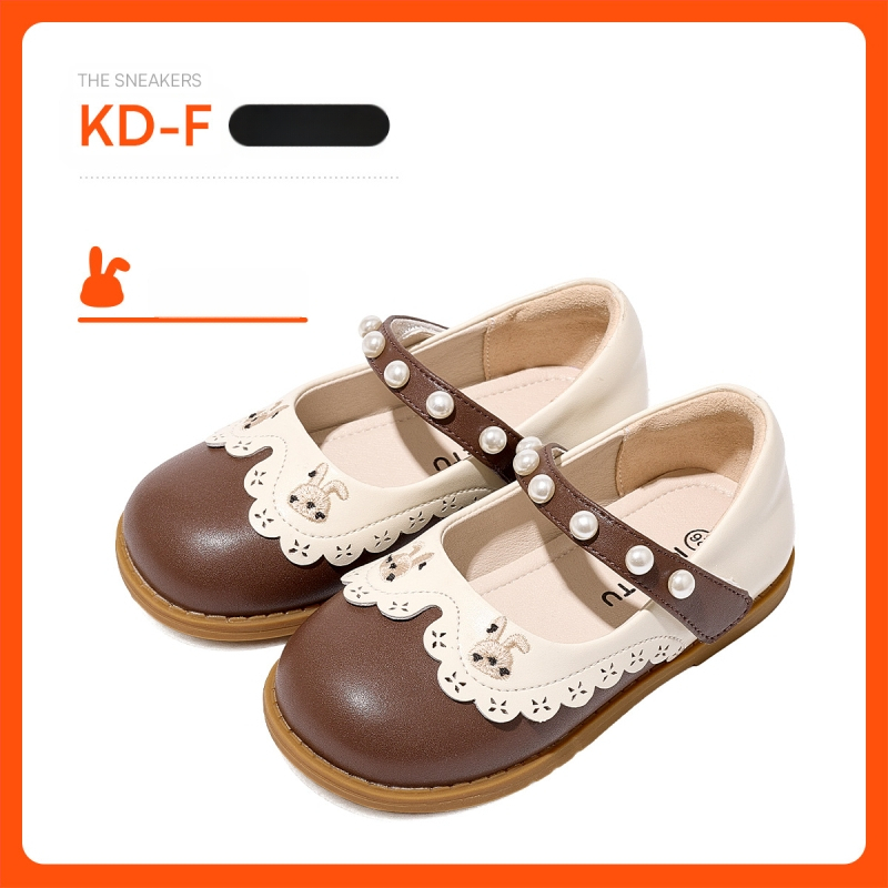 Carter Rabbit 2024. gada jaunās rudens Britu akadēmijas stila mazās ādas kurpes Mary Jane princeses kurpes zēnu un meiteņu kurpes studentu kurpes