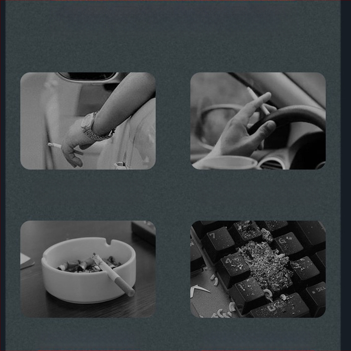 Jauna automašīnas pelnu nesaturoša slinka artefakta pārnēsājama mobilā pelnutrauka, rokas automašīnas pelnutrauks bez bumbas