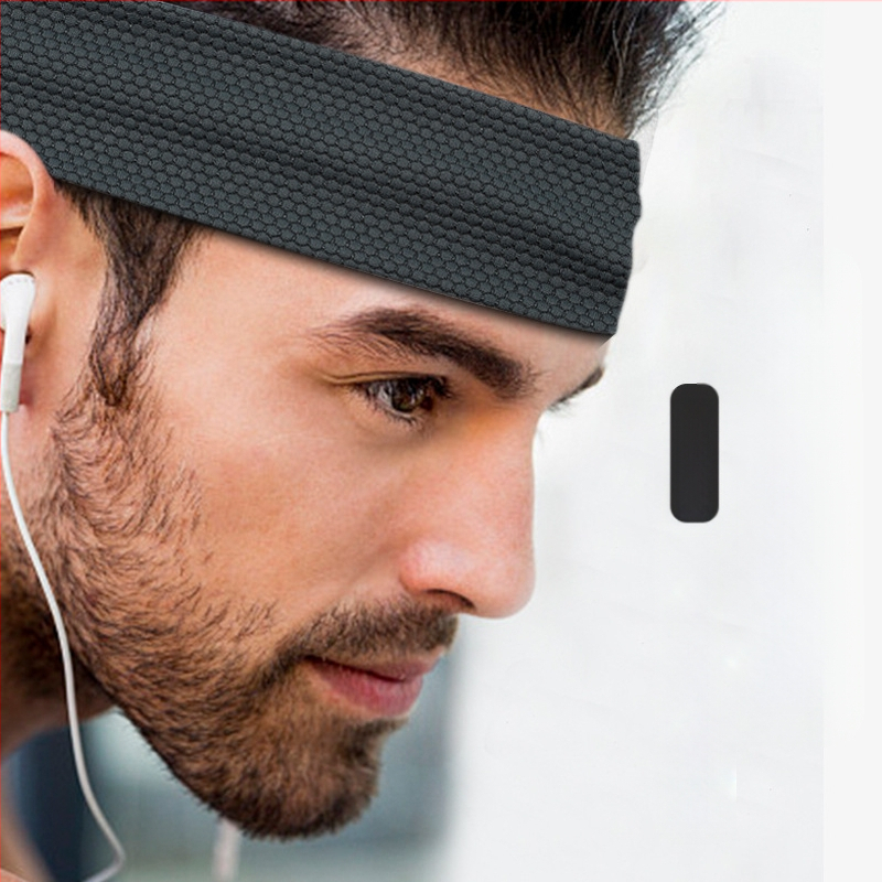 Нова тънка спортна лента за коса за жени, за външна употреба, планинарство, бягане, тенис, йога, фитнес, дишаща, абсорбираща потта забрадка за мъже