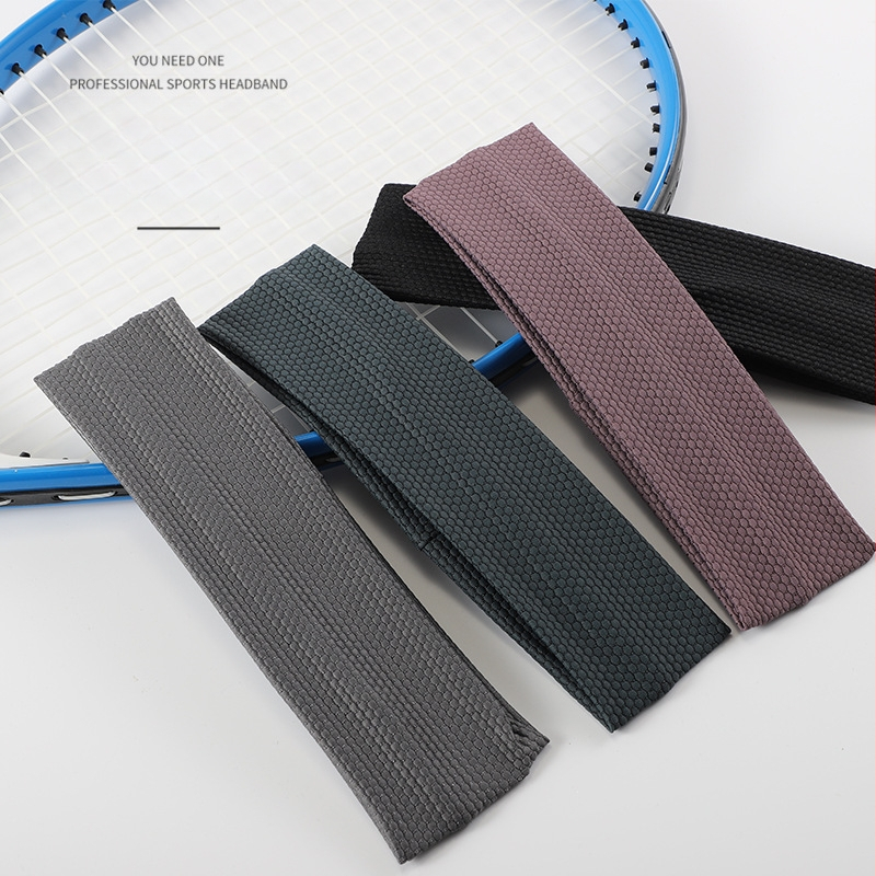 Нова тънка спортна лента за коса за жени, за външна употреба, планинарство, бягане, тенис, йога, фитнес, дишаща, абсорбираща потта забрадка за мъже