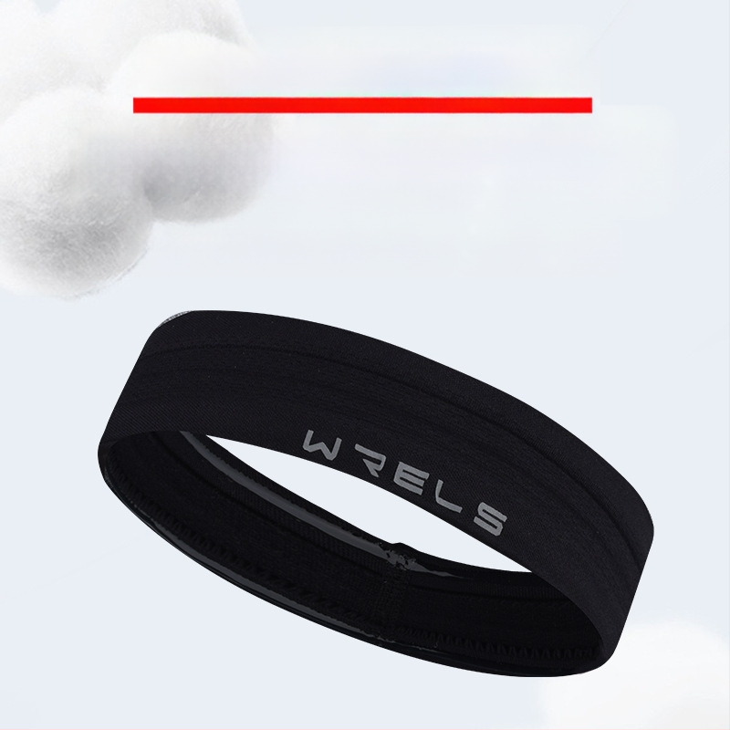 Αθλητική κορδέλα Wrels, κορδέλα για το κεφάλι, κορδέλα για τον ιδρώτα, εξοπλισμός γυμναστικής και μπάσκετ, αντιιδρωτικό για τρέξιμο που απορροφά τον ιδρώτα, προστασία κεφαλιού και μαντήλι που απομακρύνει τον ιδρώτα