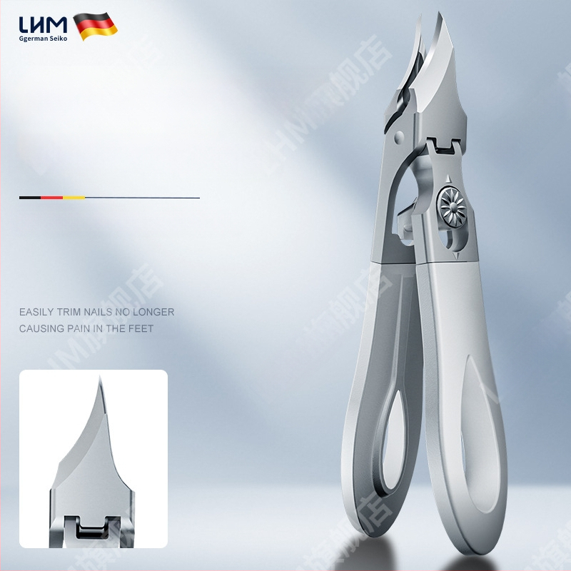 Naujos aukštos klasės nagų kirpimo žirklutės, nagų griovelių replės, apsauga nuo taškymosi, didelė anga, jaunimui skirtas storų ir kietų nagų kirpimas, kompaktiškas manikiūro įrankis