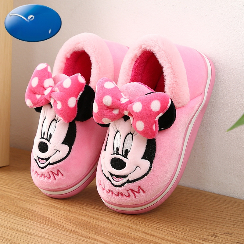 Laste puuvillane sussikott armsate talviste libisemiskindlate poiste ja tüdrukute beebilaste multifilmi puuvillaste kingadega