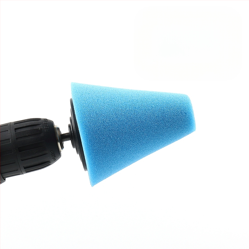 Automobilio ratlankių poliravimo kempininis rutulinis plieninis žiedas, galinio vaizdo veidrodėlio durelių dubuo, priekinio ir galinio bamperio detalių tarpų poliravimo diskas, kūgis