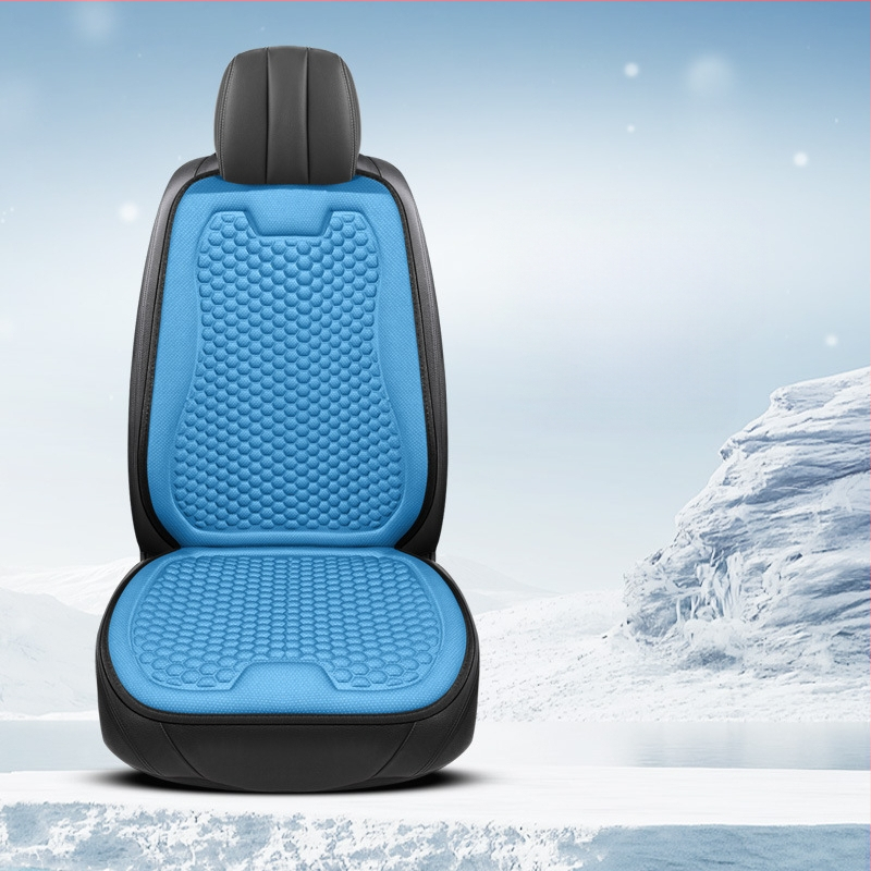 Ražotāja vairumtirdzniecības automašīnas sēdekļa spilvens Four Seasons elpojošs biroja sēdekļa spilvens 3D vienkāršs viena sēdekļa dzesēšanas spilvens pārrobežu vairumtirdzniecībā