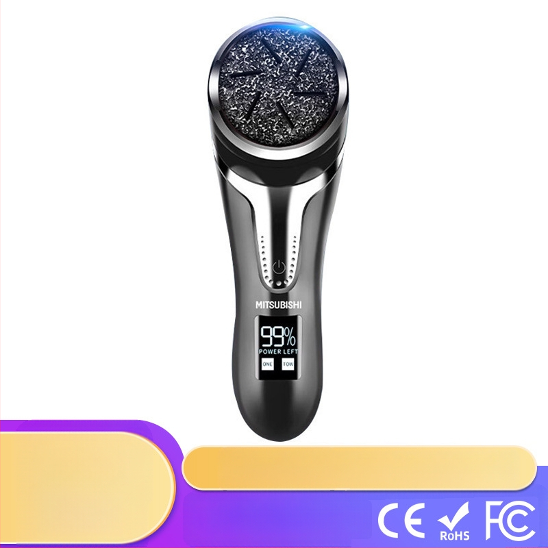 Elektrinis pėdų šlifuoklis nuospaudoms šveisti, buitinis įkraunamas pedikiūro artefaktas, kulno šveičiamasis pėdų žoliapjovė