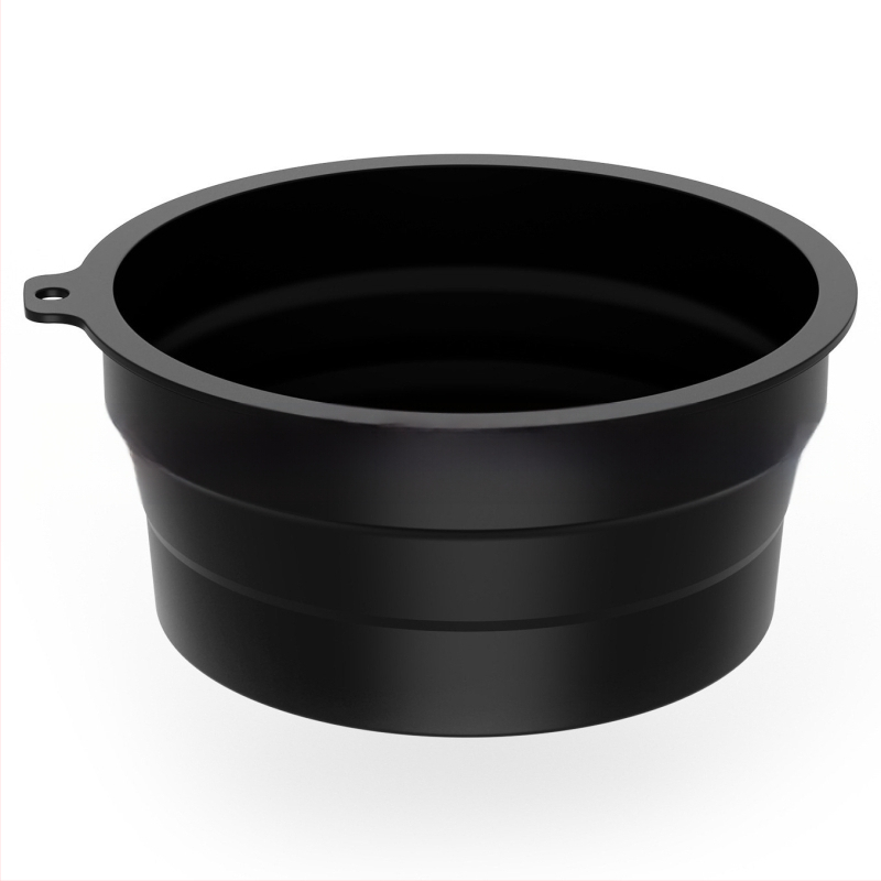 Nešiojamas sulankstomas silikoninis ledo kompreso baseinas Ledo kubelio formos ledo terapijos veido prausiklis Grožio baseinas Lauko ledo kompreso grožio indo praustuvas