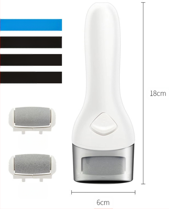 Tarpvalstybinis elektrinis pėdų šlifuoklis, įkraunamas USB, šveičiamasis raguotas nuospaudas, pedikiūras, buitinis pėdų šlifuoklis, pėdų žoliapjovė