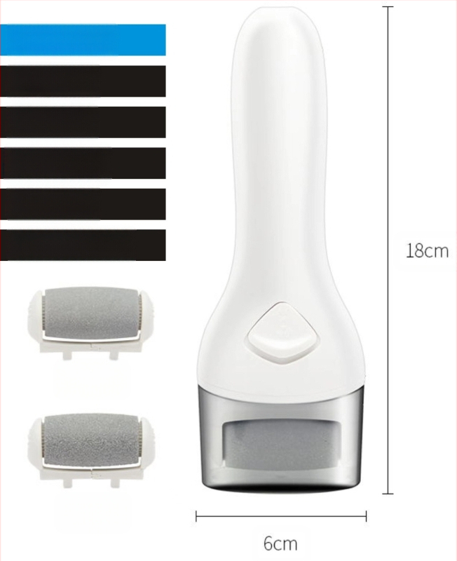 Tarpvalstybinis elektrinis pėdų šlifuoklis, įkraunamas USB, šveičiamasis raguotas nuospaudas, pedikiūras, buitinis pėdų šlifuoklis, pėdų žoliapjovė