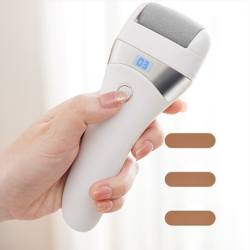 Tarpvalstybinis elektrinis pėdų šlifuoklis, įkraunamas USB, šveičiamasis raguotas nuospaudas, pedikiūras, buitinis pėdų šlifuoklis, pėdų žoliapjovė