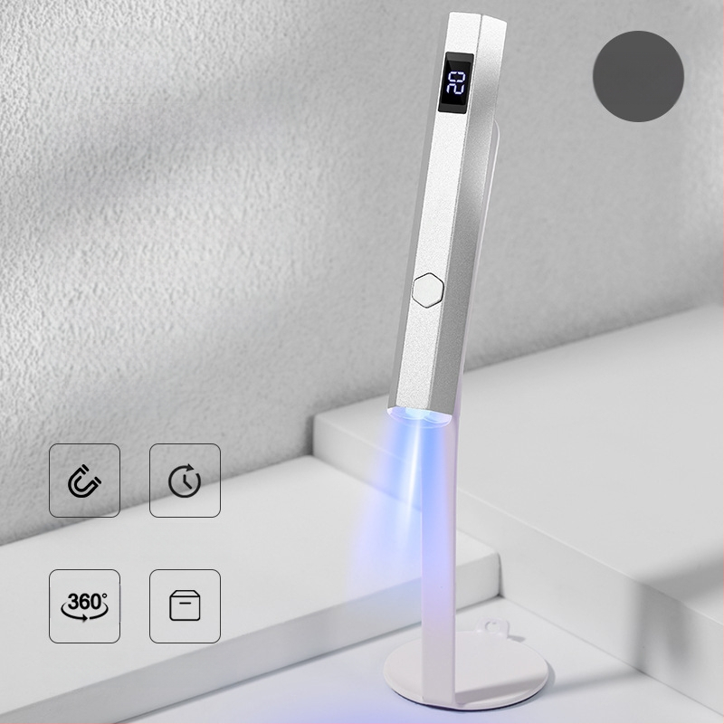 Trečiosios kartos manikiūro patobulintas vieno žodžio šviestuvas su ekranu, nešiojamas energijos kaupimo fototerapijos šviestuvas, dviejų pavarų perjungiamas rankinis šviestuvas