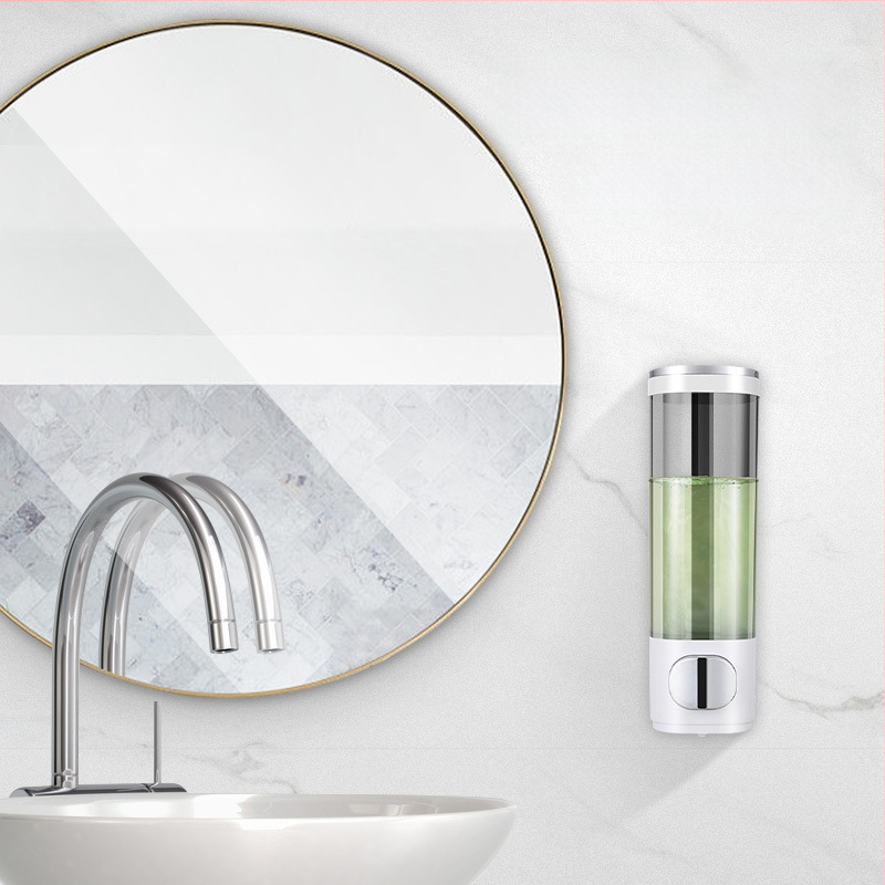 „Morton“ viešbučio vonios kambario rankų dezinfekavimo priemonė, pakabinama ant sienos, tualeto virtuvės ploviklio mašina, neperforuojantis muilo dozatorius, rankų dezinfekavimo dėžutė