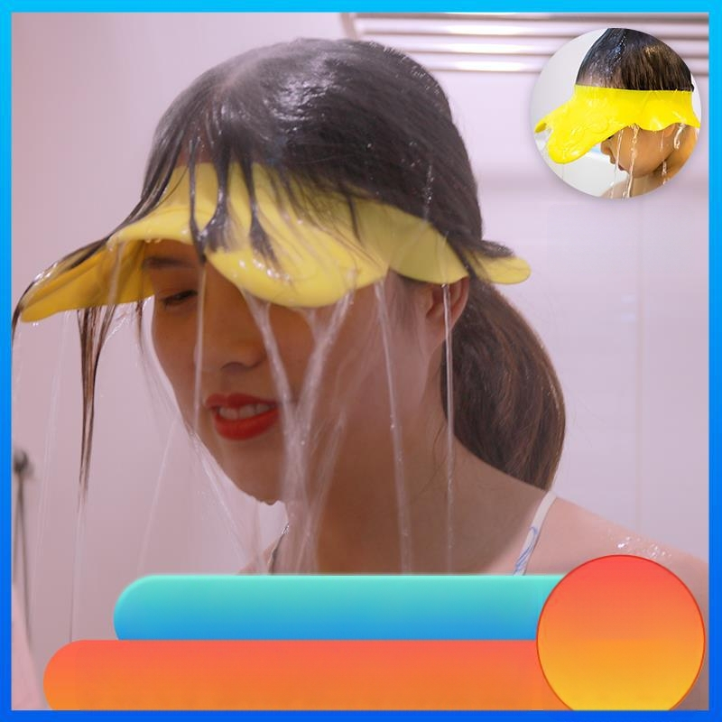 Vaikiška dušo kepuraitė, vandeniui atspari ausų apsauga, minkšta silikoninė šampūno kepuraitė, kūdikiams skirta silikoninė dušo kepuraitė, šampūno kepuraitė, kūdikiams skirta dušo kepuraitė