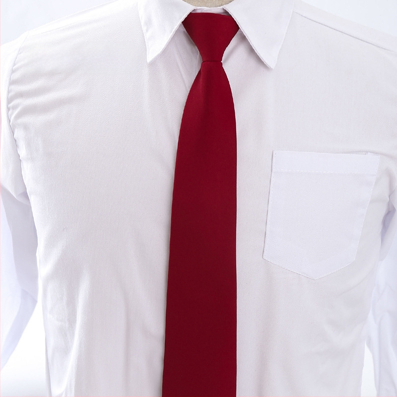 Vīriešu kleita ar lietišķu rakstu, 8 cm matēta auduma, rāvējslēdzēja un bezmezglu kaklasaite, melna, tumši zila, sarkana