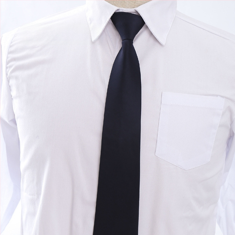 Vīriešu kleita ar lietišķu rakstu, 8 cm matēta auduma, rāvējslēdzēja un bezmezglu kaklasaite, melna, tumši zila, sarkana