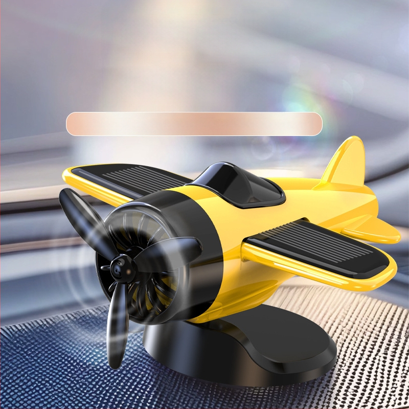 Kūrybingi papuošalų papuošalai, saulės energija varomi besisukantys lėktuvėliai, nauji madingi žaismingi dinamiški dekoratyviniai reikmenys automobilyje, „Straddle“