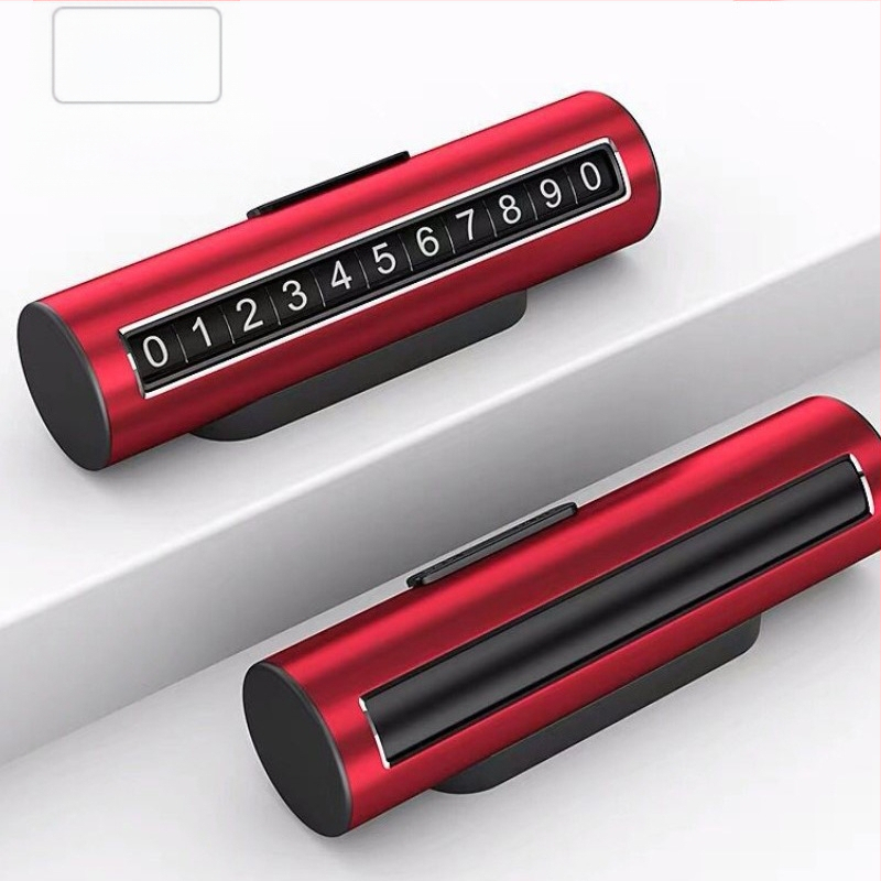 Мини алуминиева сплав за автомобил, движеща се регистрационна табела, паркинг, регистрационна табела, слънцезащитен валяк, скрита временна паркинг табела, може да бъде персонализирана