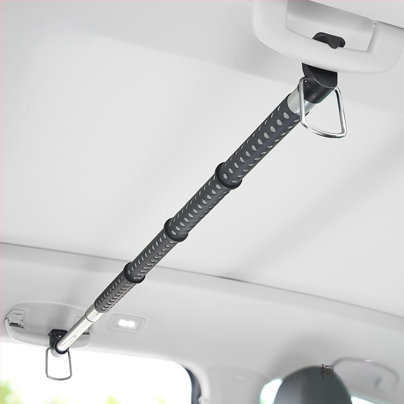 Automobilinė drabužių pakaba Daugiafunkcinė teleskopinė galinė rankena Didelės talpos drabužių džiovyklė Automobiliniai drabužiai Metabo