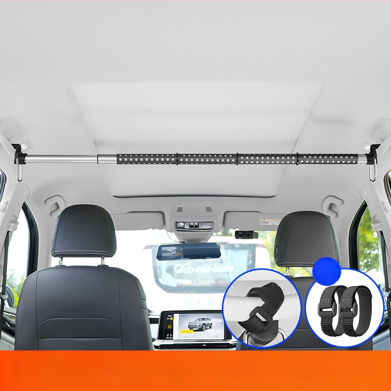 Automobilinė drabužių pakaba Daugiafunkcinė teleskopinė galinė rankena Didelės talpos drabužių džiovyklė Automobiliniai drabužiai Metabo