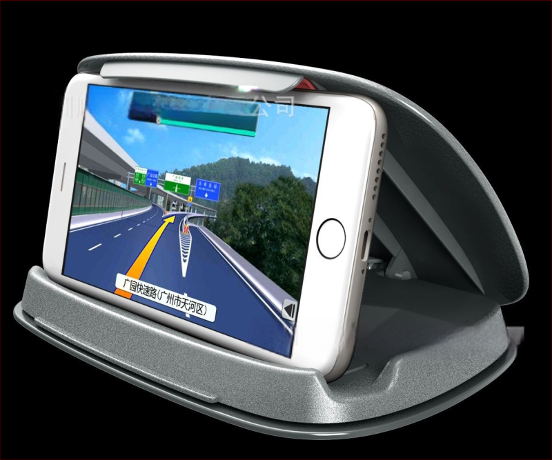 Държач за мобилен телефон за кола, сенник и слънцезащита, универсален модел мобилен телефон, силиконов панел с инструменти, директни продажби от фабриката през граница, първи избор