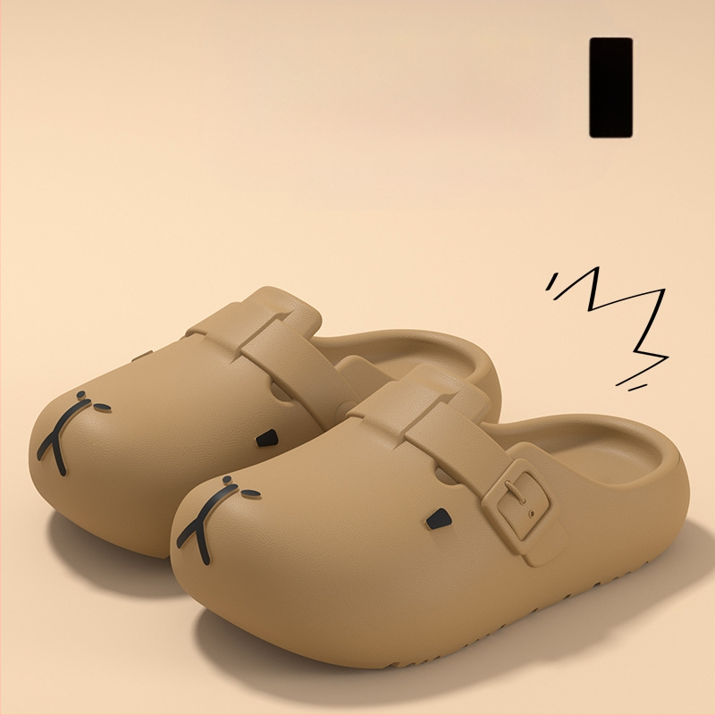 Kapi Bala bērnu čības zēniem 2025. gada vasarai jaunas neslīdošas pludmales sandales meitenēm lieliem bērnu apaviem ar caurumiem