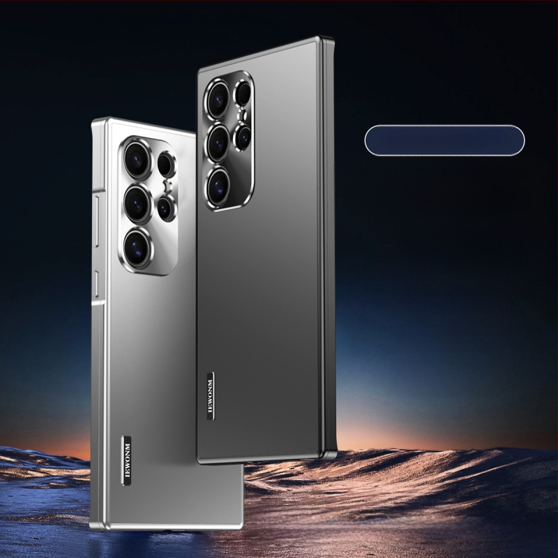 Piiriülene metallist magnetiline atraktsioonimehhanism Samsung S24ultra mobiiltelefoni ümbrisele, uus S24, S23ultra kukkumisvastane kaitseümbris