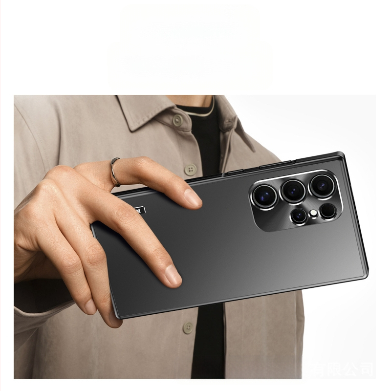 Piiriülene metallist magnetiline atraktsioonimehhanism Samsung S24ultra mobiiltelefoni ümbrisele, uus S24, S23ultra kukkumisvastane kaitseümbris