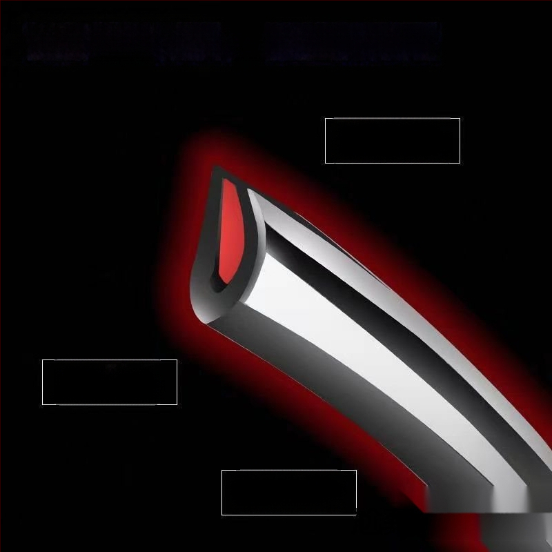 Nauja automobilio durelių apsaugos nuo susidūrimo juosta, galvanizuotos blizgios durų krašto apsaugos nuo įbrėžimų lipni juostelė, dekoratyvinė juostelė, universalus modelis