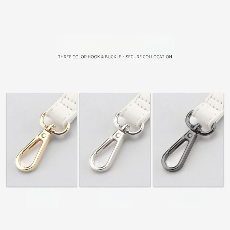 Juodai baltas krepšio dirželis, rankinės dirželis per petį, mažo moteriško krepšio dirželio aksesuarai, minkštas odinis krepšio dirželis, reguliuojamas universalus