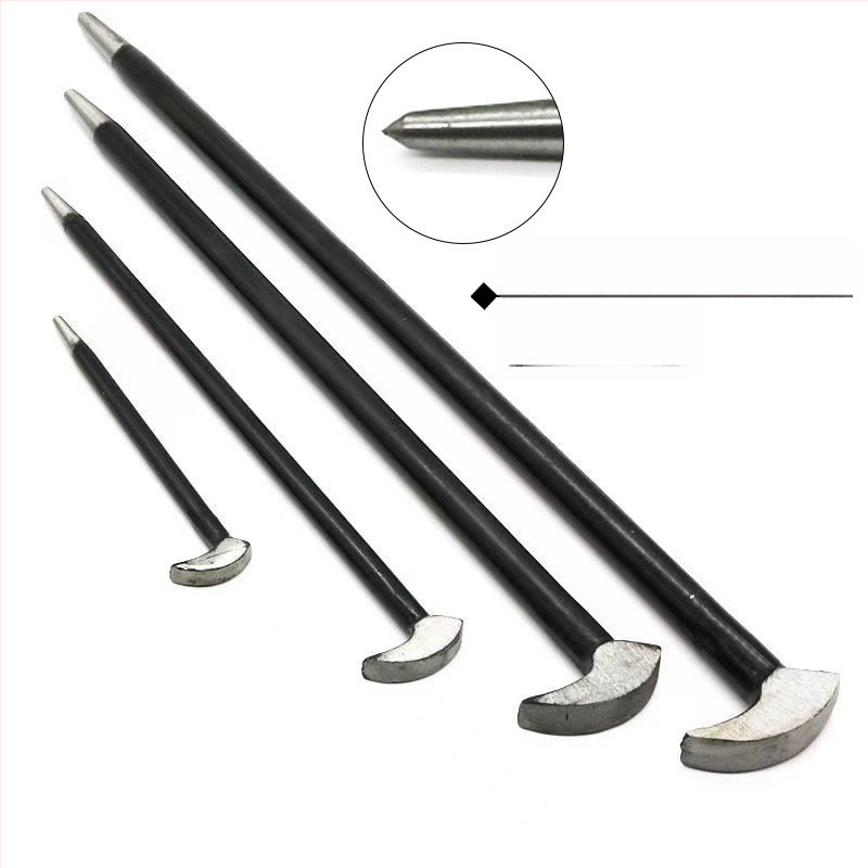 Rūpnīcas tiešās pārdošanas 4 daļu komplekts: apaļstieņu lauznis, naglu noņēmējs, termiski apstrādāts abos galos, 6"12"16"20" EFI lauznis