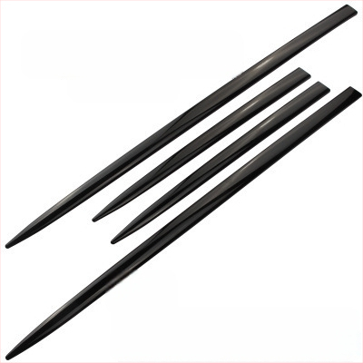 Automobilio durelių galvanizuotos chromuotos dekoratyvinės juostelės lipdukai modifikuoti kėbulo šoniniai slenksčiai apsaugai nuo įbrėžimų anglies pluošto juostelės lipdukai