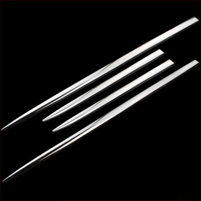 Automobilio durelių galvanizuotos chromuotos dekoratyvinės juostelės lipdukai modifikuoti kėbulo šoniniai slenksčiai apsaugai nuo įbrėžimų anglies pluošto juostelės lipdukai