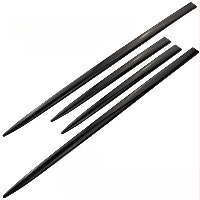 Automobilio durelių galvanizuotos chromuotos dekoratyvinės juostelės lipdukai modifikuoti kėbulo šoniniai slenksčiai apsaugai nuo įbrėžimų anglies pluošto juostelės lipdukai