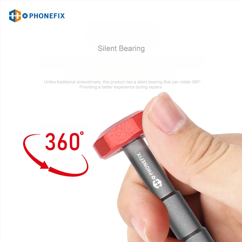 Mobiliojo telefono remonto atsuktuvas „Phillips“ partija, 3D sriegio rankena, magnetinis antgalis, „Apple“ išardymo įrankis, komplektas