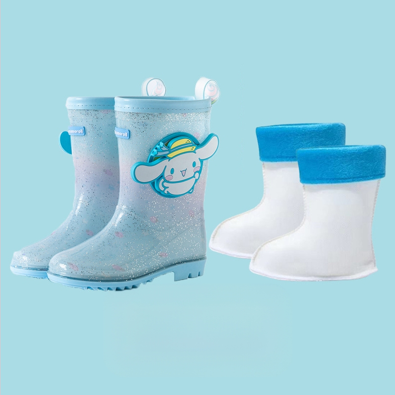 Sanrio vihmajalatsid naiste tarretisega laste Kulomi armsad Meruti lasteaia kooli libisemiskindlad veekindlad vihmasaapad