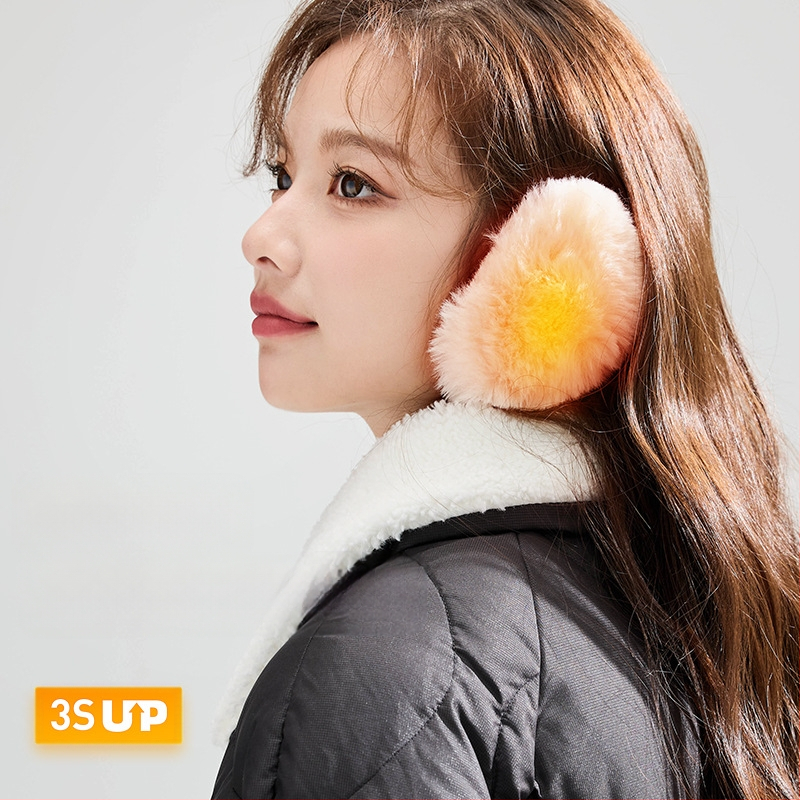 Sügis- ja talvised Saksa sametist kõrvaklapid meestele ja naistele, õues kasutamiseks, soojad tuulekindlad, külmakindlad lõhestatud kõrvaklapid pluss sametist väikesed lõhnavad tuulekõrvaklapid