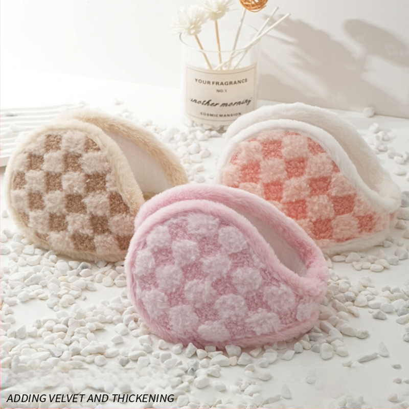 Ziemas siltās ausu aizsargi sievietēm ziemas skolēniem āra aktivitātēm plīša ausu aizsargi vēja necaurlaidīgi auksti vīriešu plīša ausu aizsargi