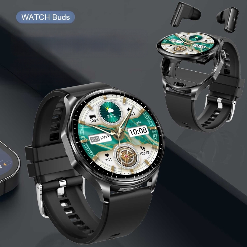 Naujos išmaniosios itin plonos, atlenkiamos, vandeniui atsparios „Bluetooth“ ausinės, laikrodis, dviejų funkcijų skambučiai, daugiafunkcė sportinė apyrankė