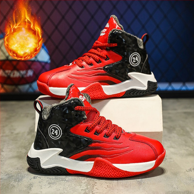 „Balabala Kobe No. 24“ krepšinio bateliai vyrams, vaikiški, 2023 m. žiemos nauji jaunimo vidurinės mokyklos sportiniai bateliai berniukams ir vaikams.