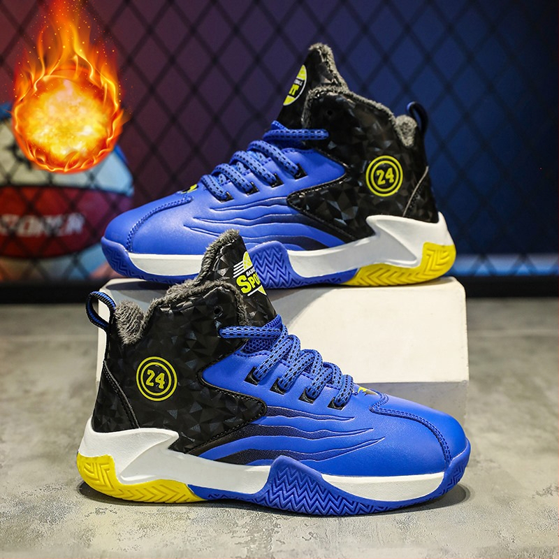 „Balabala Kobe No. 24“ krepšinio bateliai vyrams, vaikiški, 2023 m. žiemos nauji jaunimo vidurinės mokyklos sportiniai bateliai berniukams ir vaikams.