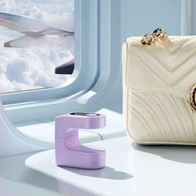 Nešiojama maža cukraus kubelio formos nagų lempa, mini greitai džiūstanti lempa, įkraunama fototerapijos mašina, nejuoduojanti rankinė lempa